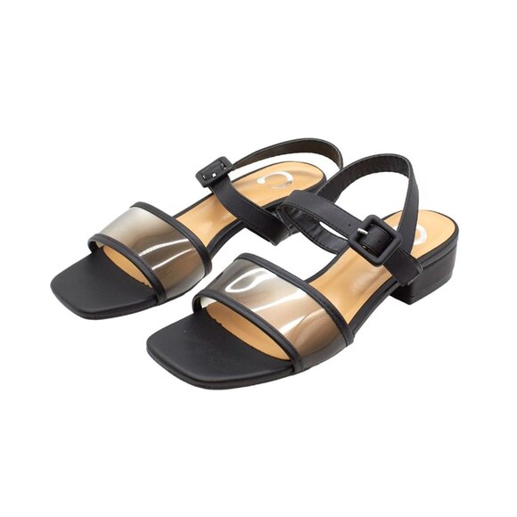 Journee Collection Women black Sandals - Picture 3 of 8